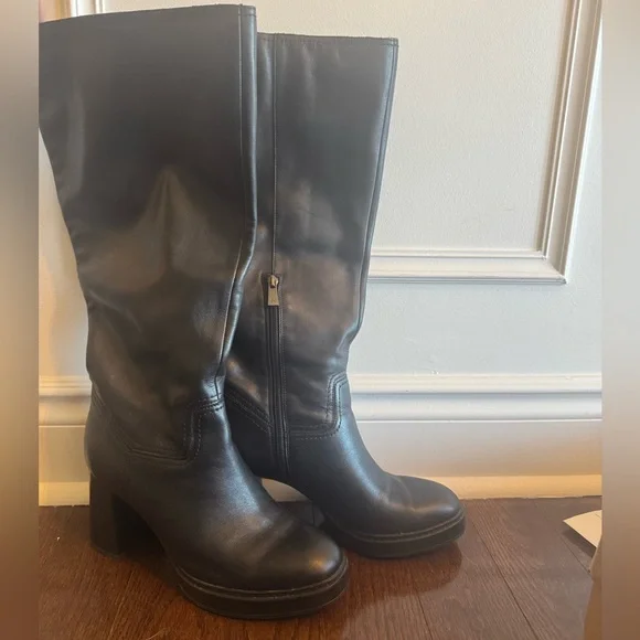 Naturalizer womens Ona Platform Tall Boot Knee High Boot - Wide Calf - Size 9 - Picture 3 of 14